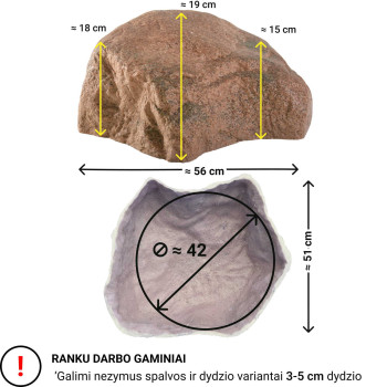 Artificial Fake Stone - Faux Rock For Garden S-06